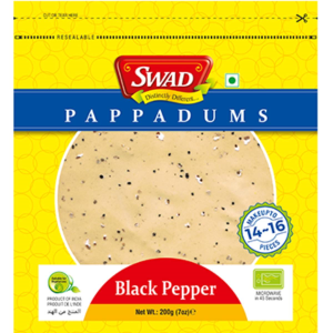Black Pepper Papad
